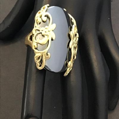 Sale Photo Thumbnail #192: Beautiful glow ring by Sheila faji Please see attached photos.