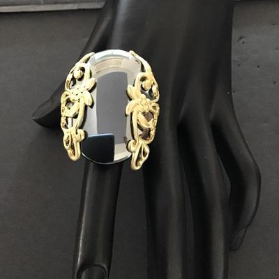 Sale Photo Thumbnail #193: Beautiful glow ring by Sheila faji Please see attached photos.