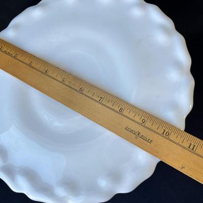 Lot 164 Milk Glass cake plate