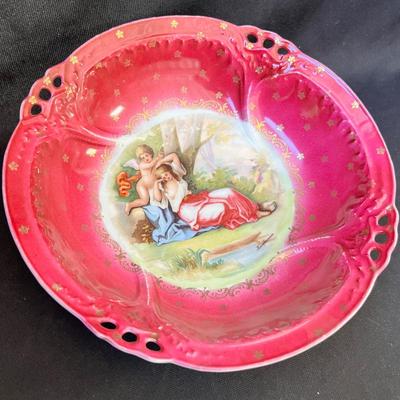 Lot 165 Hand painted bowl