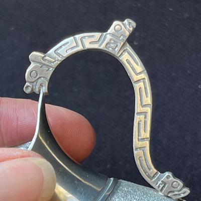 Lot 168 Peruvian Tribal Pewter Condiment set