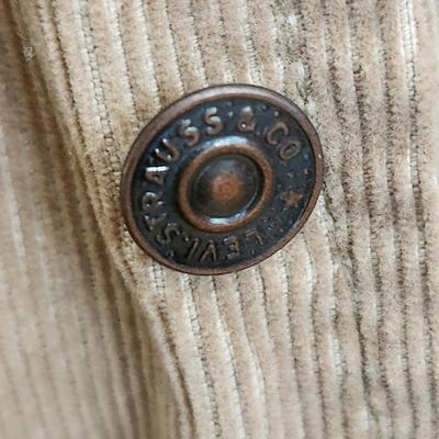 Vintage Mens Vests several Levis Levi's Levi's Fresh Produce, Corduroy, Southwest , Leather