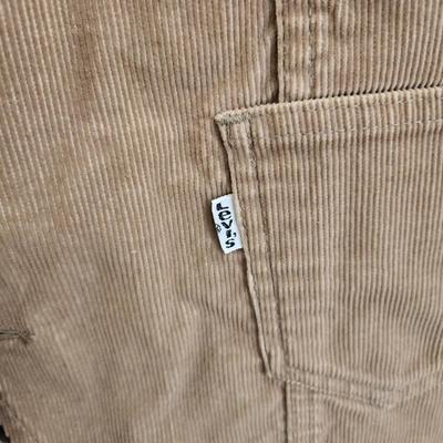 Vintage Mens Vests several Levis Levi's Levi's Fresh Produce, Corduroy, Southwest , Leather