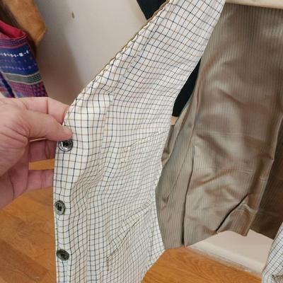 Vintage Mens Vests several Levis Levi's Levi's Fresh Produce, Corduroy, Southwest , Leather