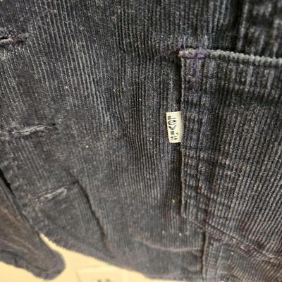 Vintage Mens Vests several Levis Levi's Levi's Fresh Produce, Corduroy, Southwest , Leather