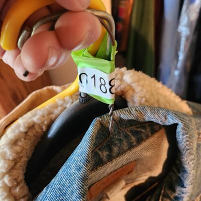 3 Vintage Levi's Jackets Demin, Corduroy , Sherpa Lined Jean Demin Trucker Jacket