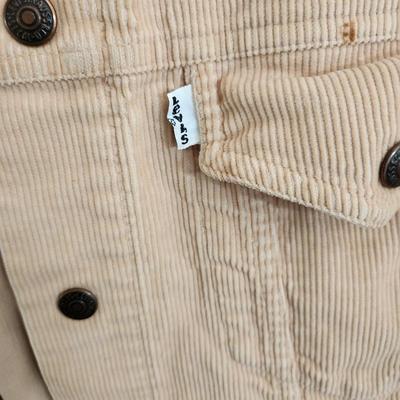 3 Vintage Levi's Jackets Demin, Corduroy , Sherpa Lined Jean Demin Trucker Jacket