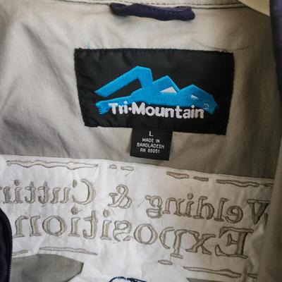 Vintage Miller Welding & Cutting Exposition Jacket , Miller Black Leather Coat Large