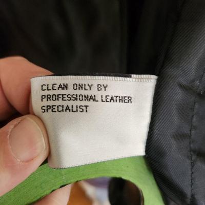 Vintage Miller Welding & Cutting Exposition Jacket , Miller Black Leather Coat Large