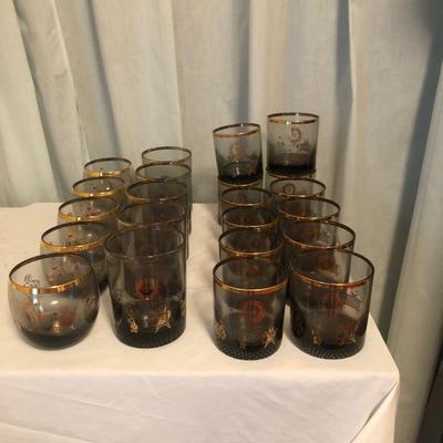 Sale Photo Thumbnail #34: IBEW commemorative set of drinking glasses