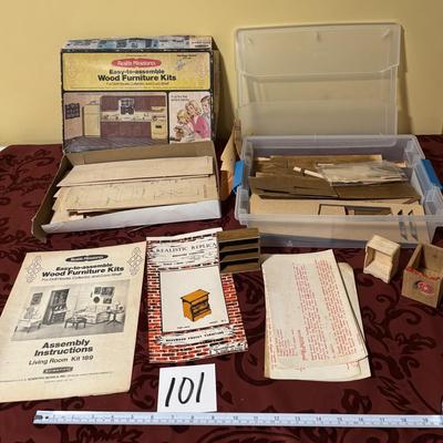 Vintage Realife Miniature Furniture Kit