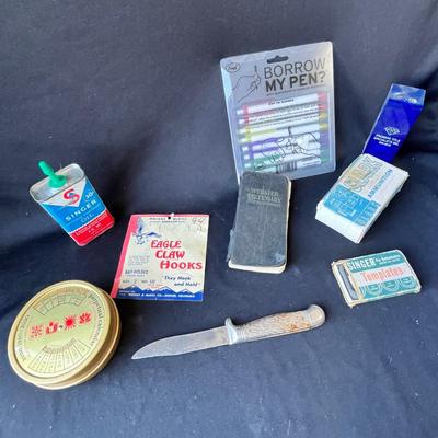Lot 178 Vintage advertising items
