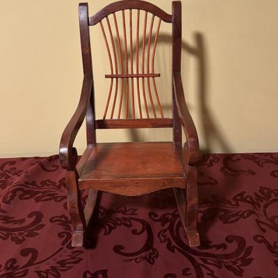 Doll Rocking Chair