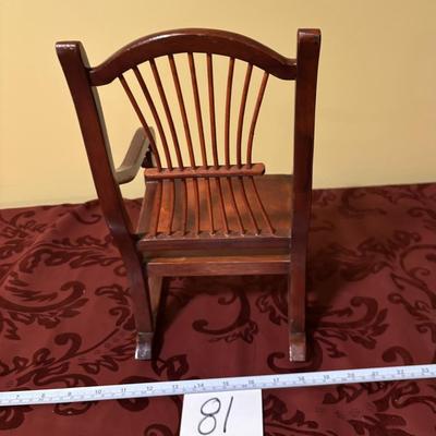 Doll Rocking Chair