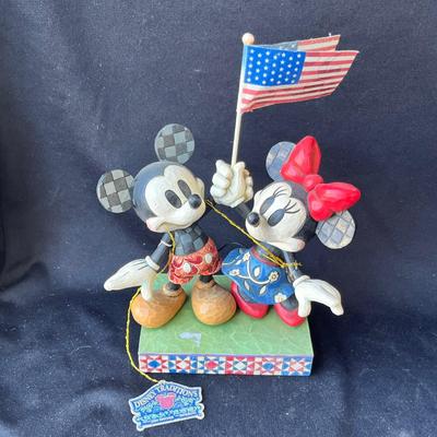 Lot 180 Jim Shore Mickey & Minnie Good Will ambasadors