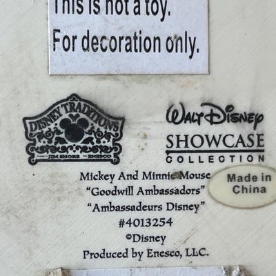 Lot 180 Jim Shore Mickey & Minnie Good Will ambasadors