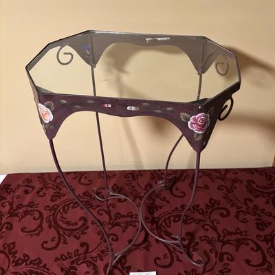 Glass Top Table