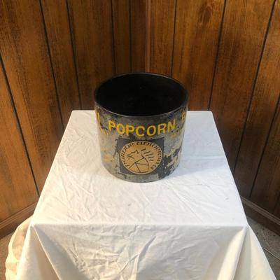 Sale Photo Thumbnail #66: Vintage stoneware bucket 
Purdue Alumni Association collectible memorabilia
