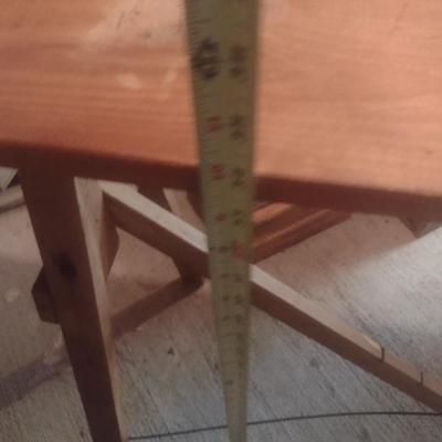 Vintage Wood Folding Ironing Board Dixie Sales Company Marion, NC
