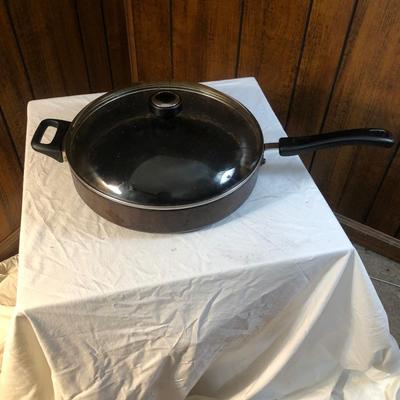 Sale Photo Thumbnail #80: Large pan with lid