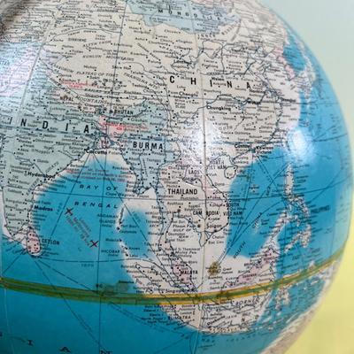Rand McNally GLOBE from the 70's 