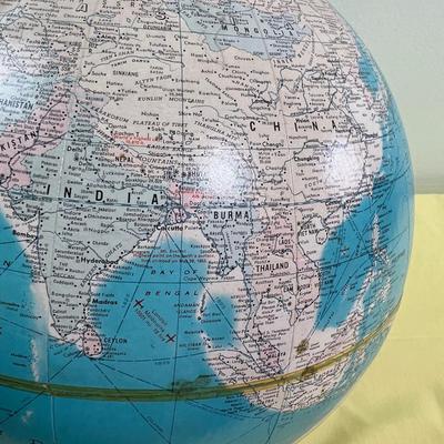 Rand McNally GLOBE from the 70's 