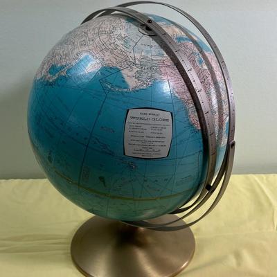 Rand McNally GLOBE from the 70's 