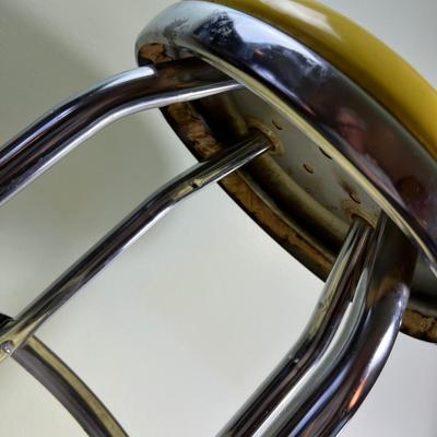 Vintage Chrome Stool 