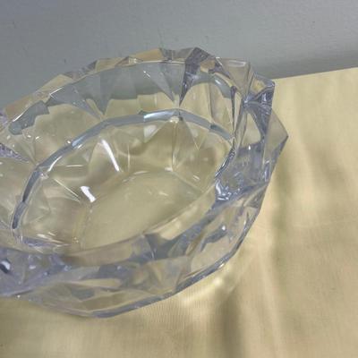 Orrefors  Crystal Bowl THICK 10" Dia. 