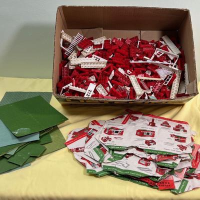 American Plastic Brick Lot With Elgo Brand of Chicago 