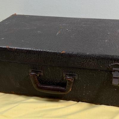 Vintage Leather Suit Case 