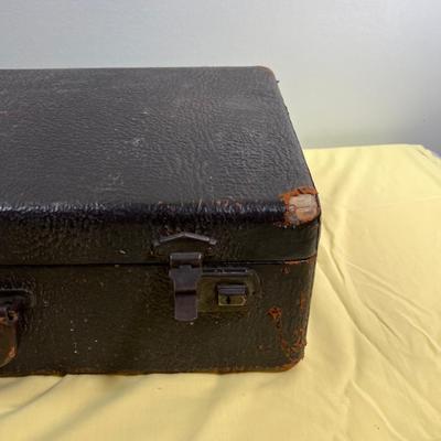 Vintage Leather Suit Case 