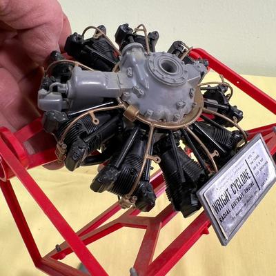 Monogram Wright Cyclone Air Plane Engine Model