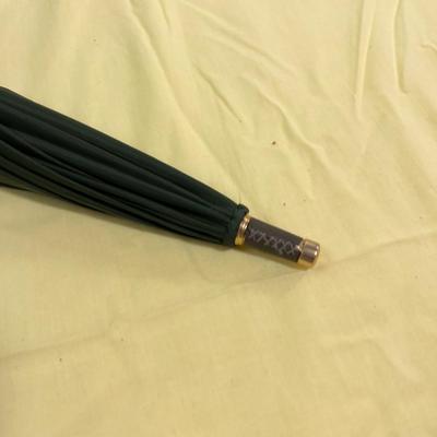 Eagle, Resin end (wood looking)  Umbrella Green 