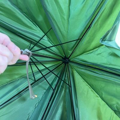 Eagle, Resin end (wood looking)  Umbrella Green 