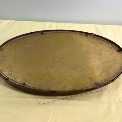 Oval Convex Glass Baby Pictures  ANTIQUE~