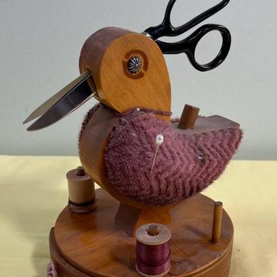 Just about the Coolest Pin Cushion Scissor Holder 