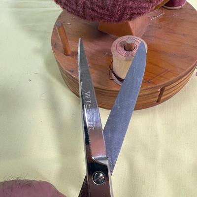 Just about the Coolest Pin Cushion Scissor Holder 
