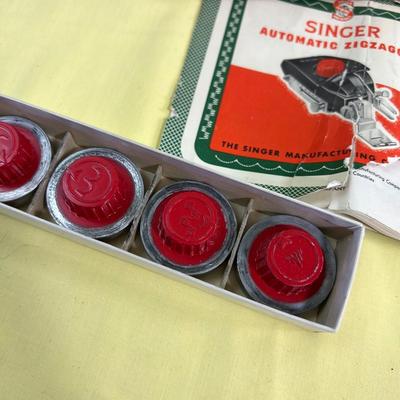 Set of Singer Automatic Zig-Zagger with 8 different stitch Patters. 