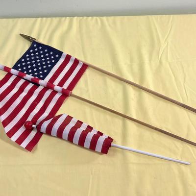 Flags (3) small, desk like size