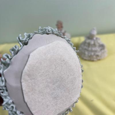 Lot of Delicate Figurines Lace Smaller