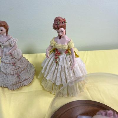 5 More slightly larger Delicate Lace Ladies 