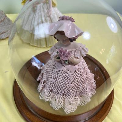 5 More slightly larger Delicate Lace Ladies 
