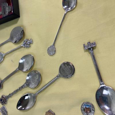 Spoons from European Cities and Places