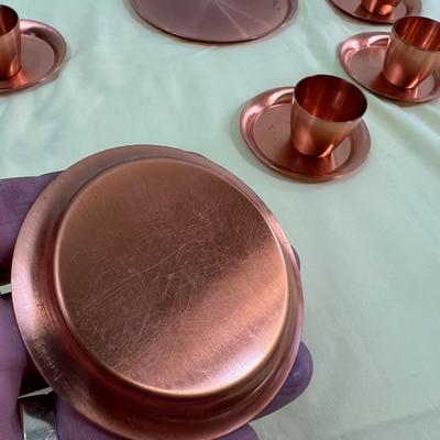 Copper sake set ?? Solid Copper