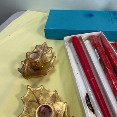 Candles and Candle Holders 