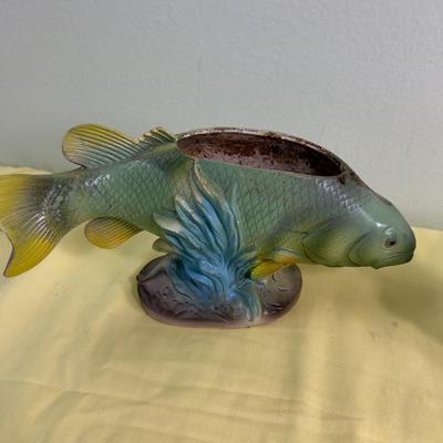 2 FISH Planters 