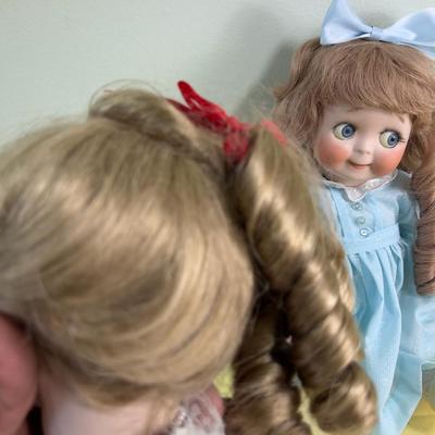 2 Dolls; Cheeks and Big Eyes