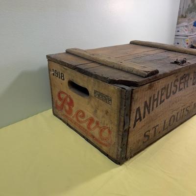 ANHEUSER - BUSCH St. Louis Mo. Pre Prohibition BEER CRATE! 