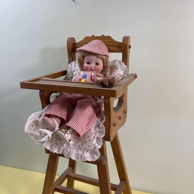 Doll & Highchair 